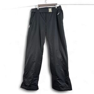Killy Black Mens Winter Ski Snow Belted Pants Sz 34